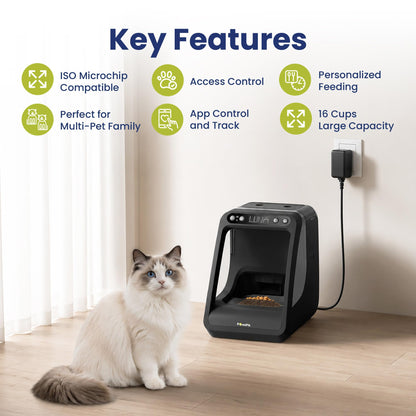 Automatic Cat Feeder with Microchip RFID Access