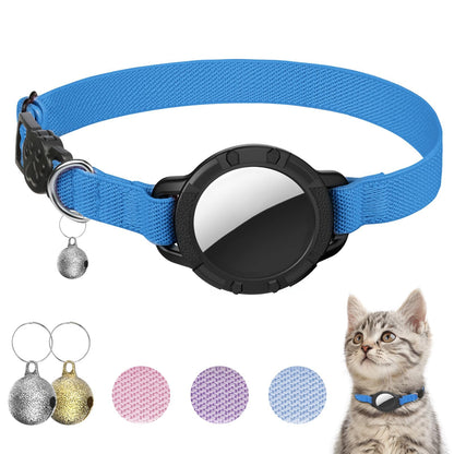 Cat Collar with Flexible Elastic Safety Band