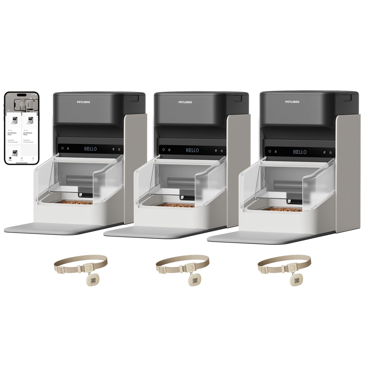 Automatic Pet Feeder with RFID Collar Tag Access