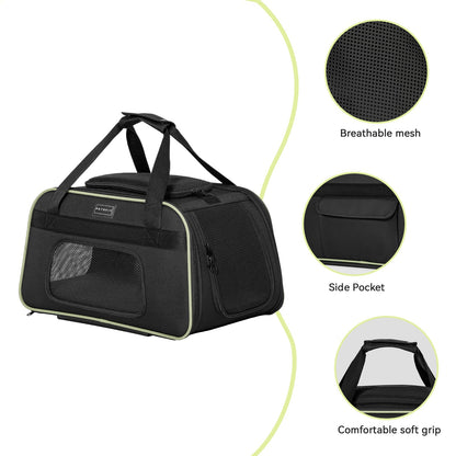 Pet Carrier with Wheels for Easy Travel