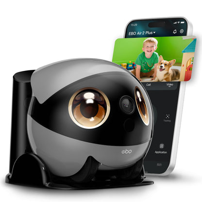 3K Robot Pet Camera with Smart Indoor Monitoring