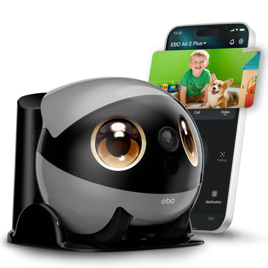 3K Robot Pet Camera with Smart Indoor Monitoring