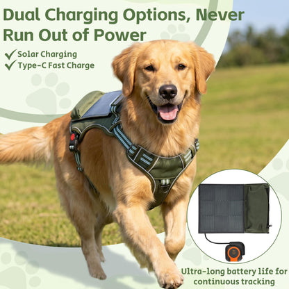 GPS Dog Fence with Real-Time Tracking and Solar Power