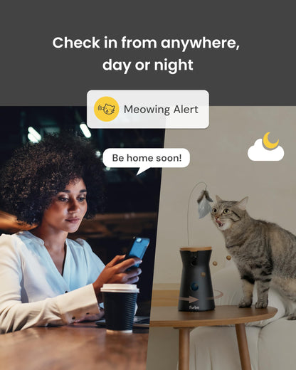 360° Pet Camera with AI Alerts and Two-Way Audio
