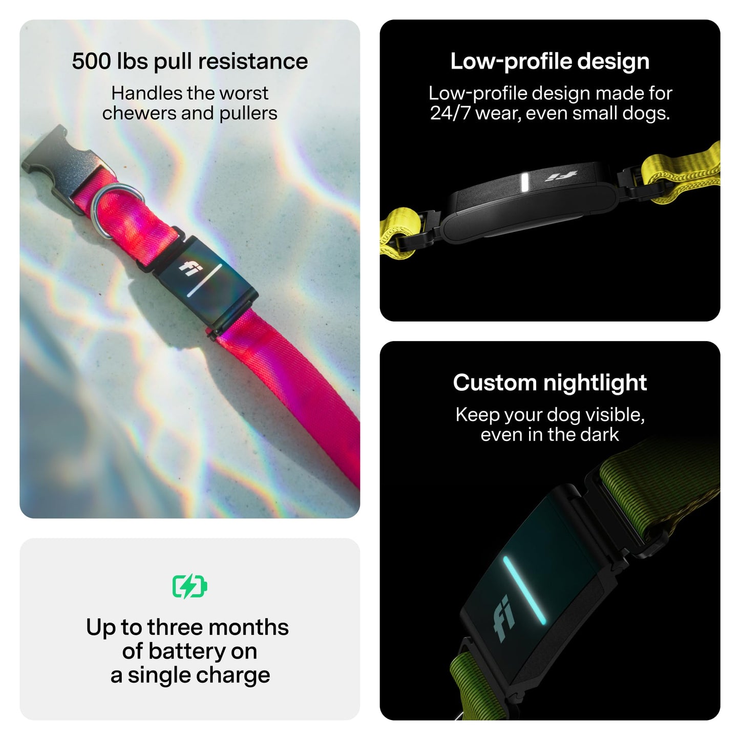 Smart GPS Dog Collar with Health Tracking