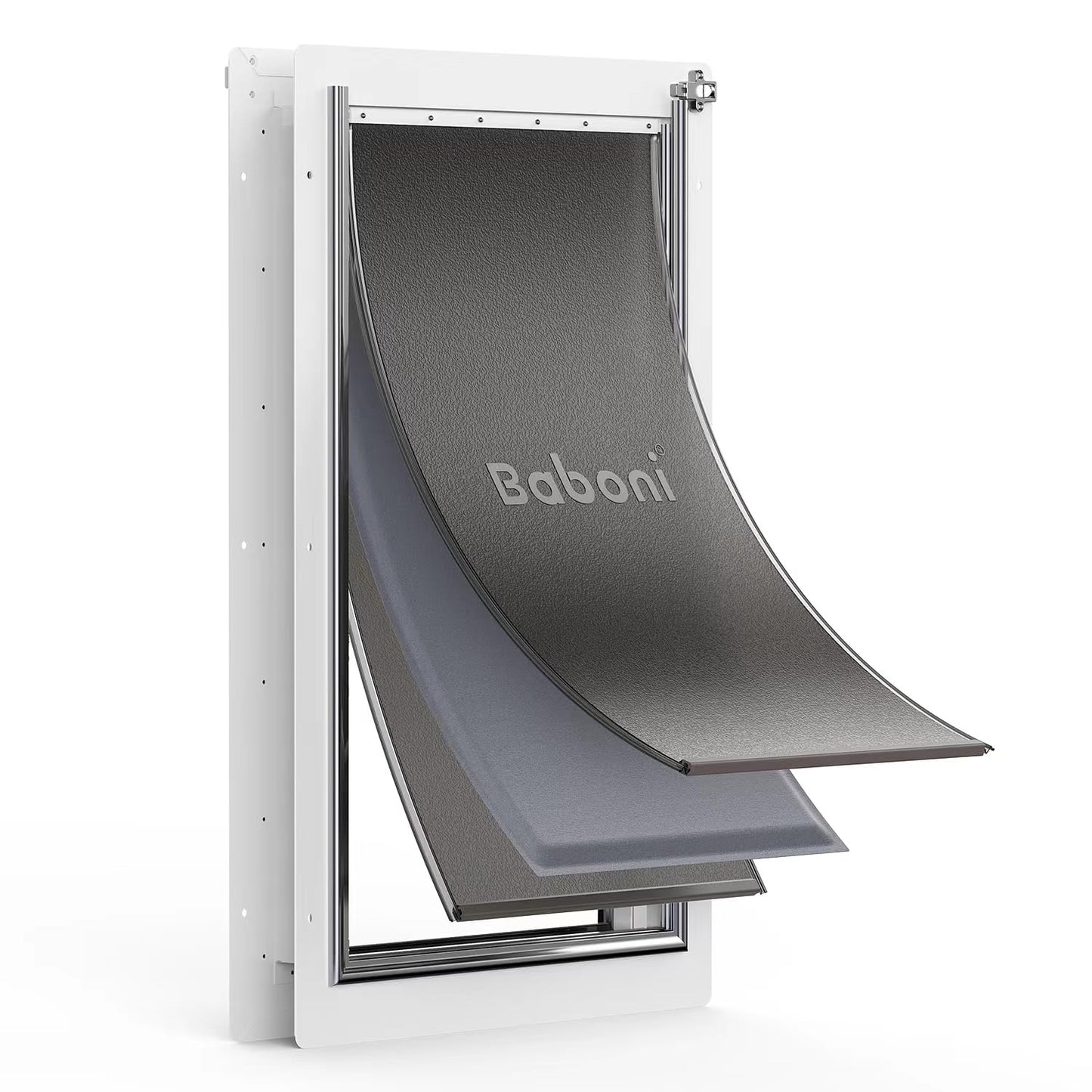 Dog Door with Secure and Durable Access Design