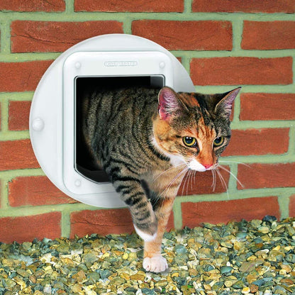 Microchip Cat Door with Secure Entry Access