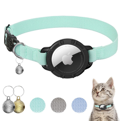 Cat Collar with Flexible Elastic Safety Band