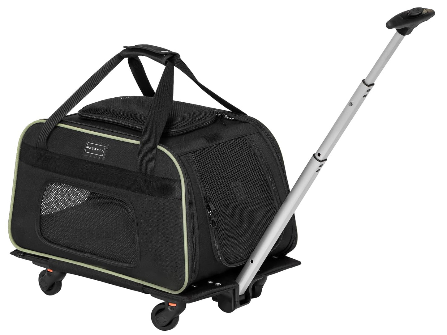 Pet Carrier with Wheels for Easy Travel