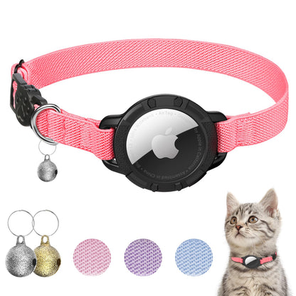 Cat Collar with Flexible Elastic Safety Band