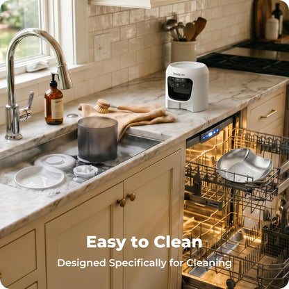 Inetzora Automatic Cat Feeder with 2K Camera: 5G WiFi Auto Dog Feeder - 6L