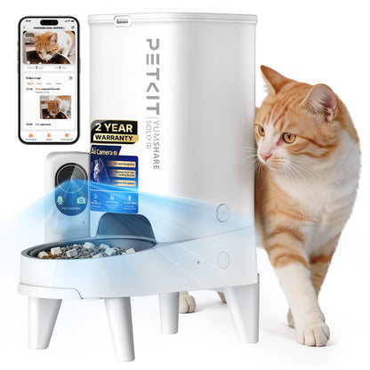 Automatic Pet Feeder with Camera and Multi-Pet ID