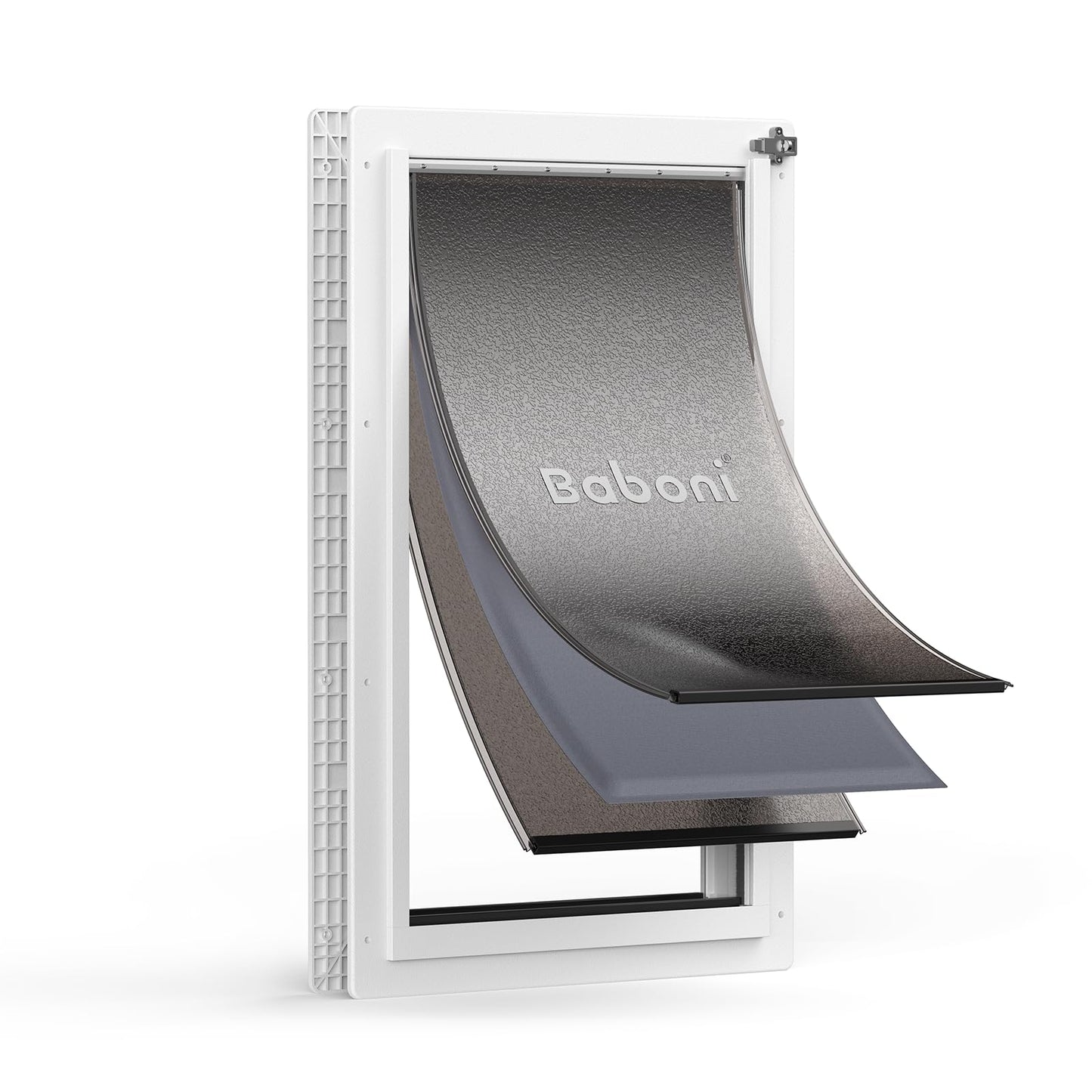 Dog Door with Secure and Durable Access Design
