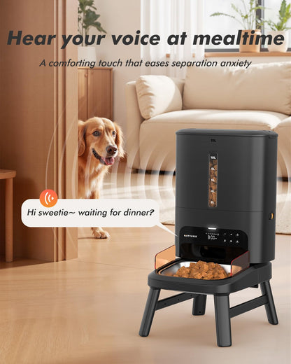 Automatic Dog Feeder with 15L Large Capacity