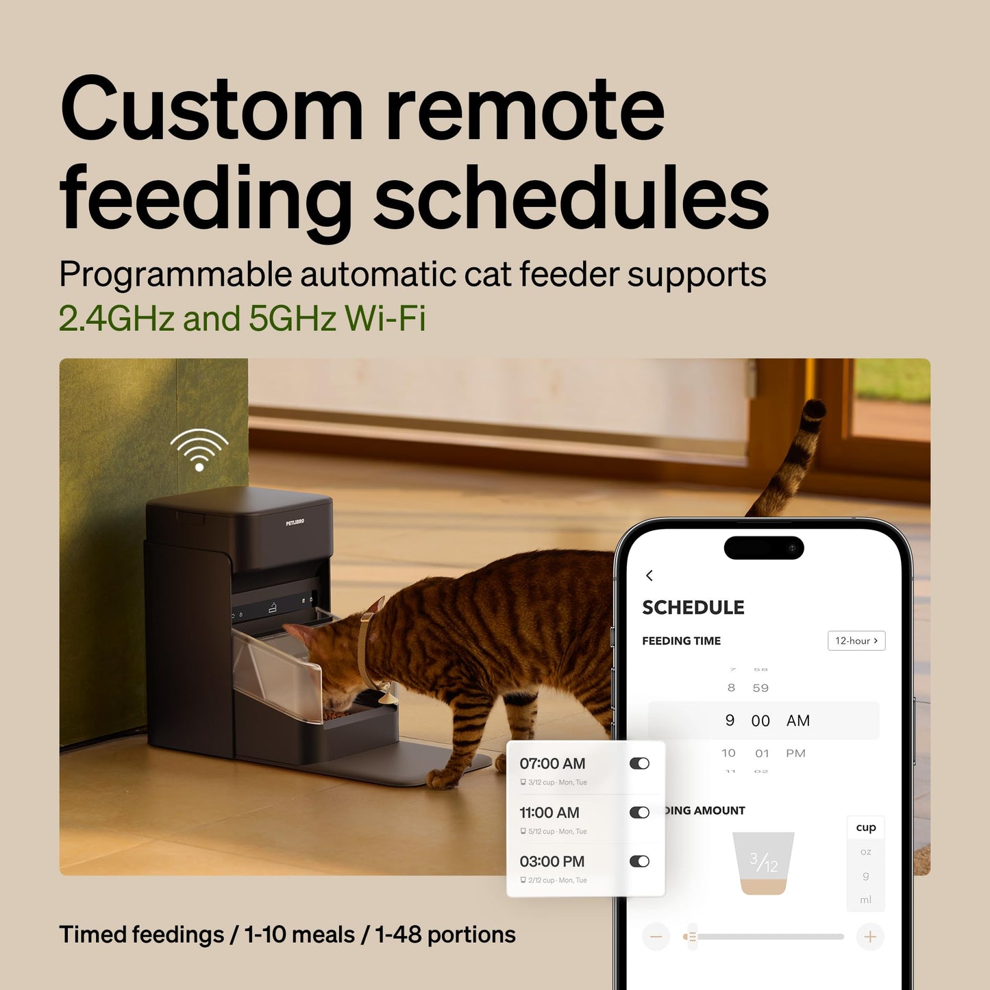 Automatic Pet Feeder with RFID Collar Tag Access