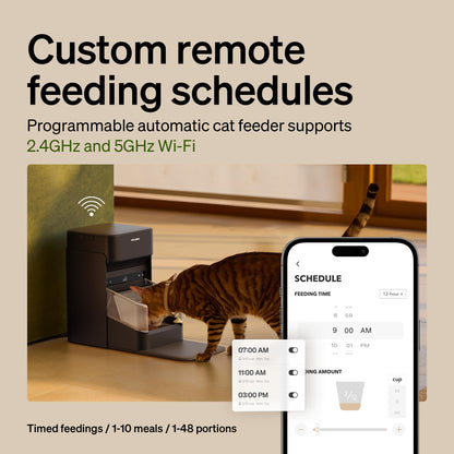 Automatic Pet Feeder with RFID Collar Tag Access