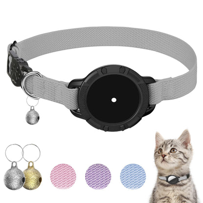 Cat Collar with Flexible Elastic Safety Band