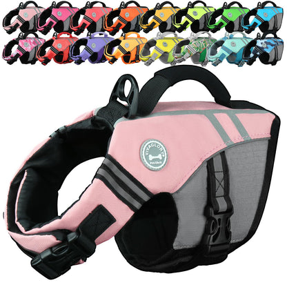 Dog Life Jacket with Sporty Lightweight Design