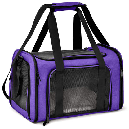 Soft-Sided Pet Carrier with Airline-Approved Design