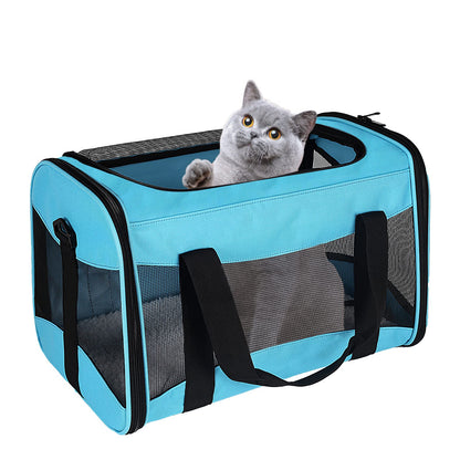 Airline-Approved Pet Carrier with Breathable Design