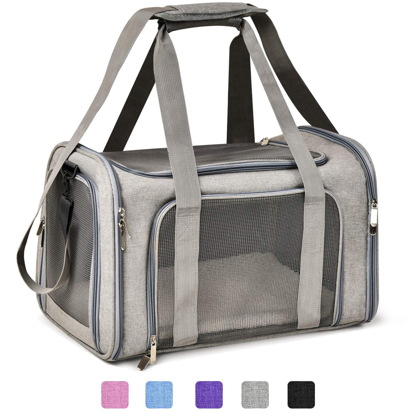 Soft-Sided Pet Carrier with Airline-Approved Design