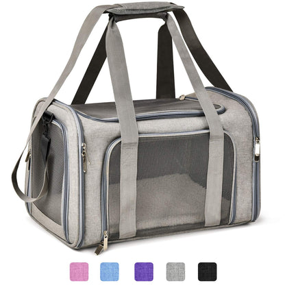 Soft-Sided Pet Carrier with Airline-Approved Design