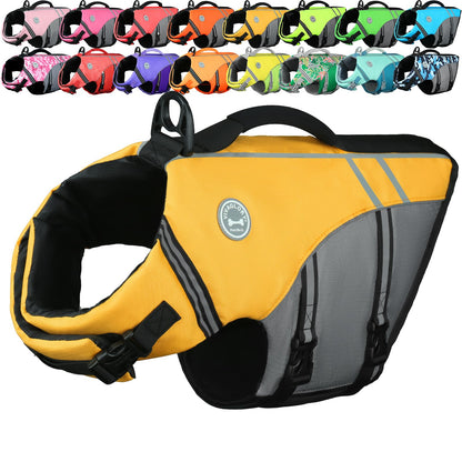 Dog Life Jacket with Sporty Lightweight Design