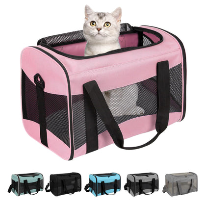 Airline-Approved Pet Carrier with Breathable Design