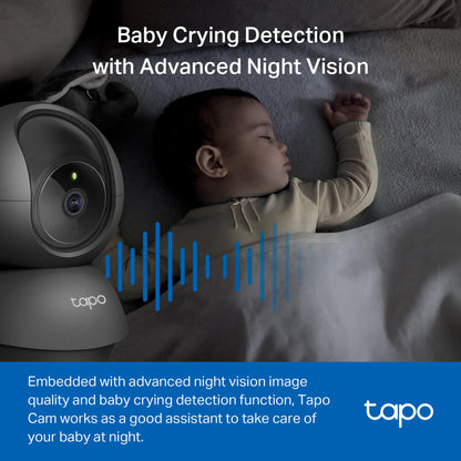 Pan-Tilt Pet Camera with Smart Motion Monitoring
