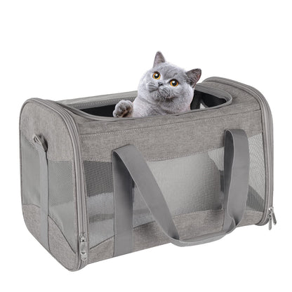 Airline-Approved Pet Carrier with Breathable Design