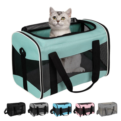 Airline-Approved Pet Carrier with Breathable Design