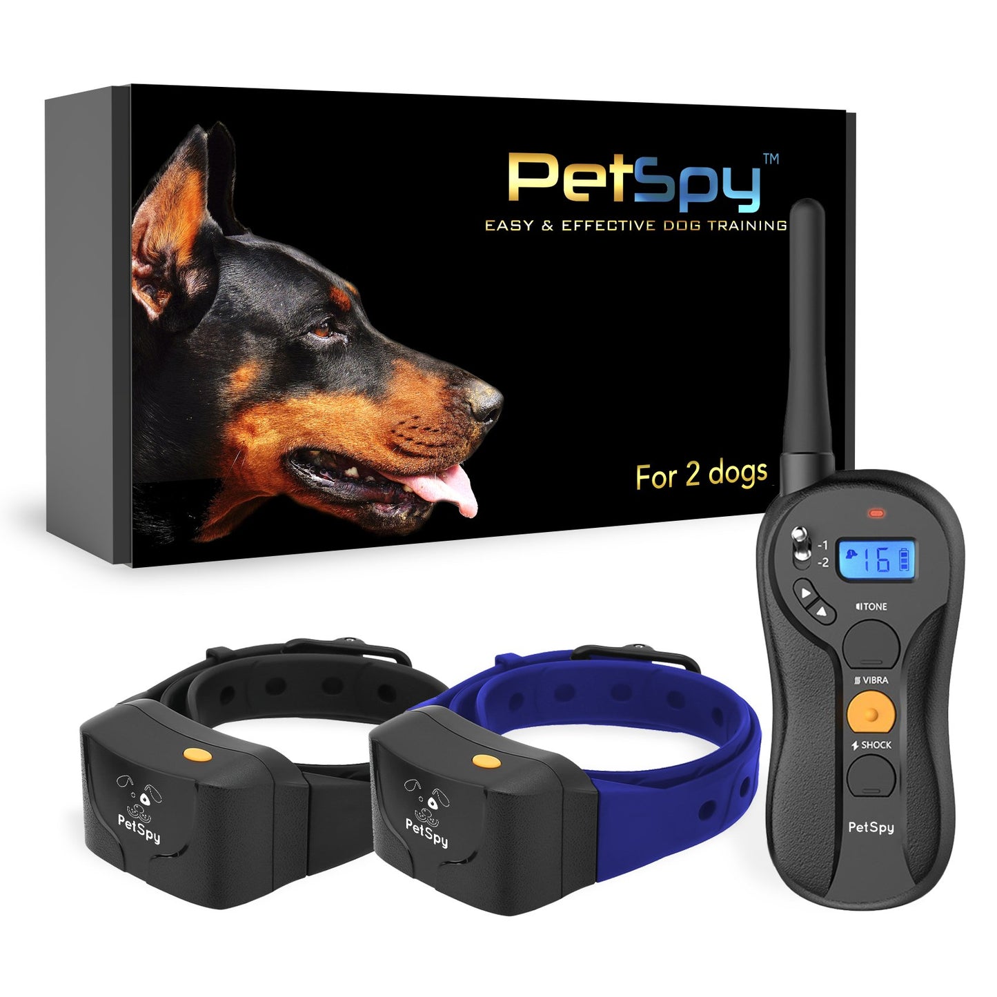 Dog Training Collar with Beep and Vibration Modes