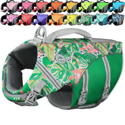 Dog Life Jacket with Sporty Lightweight Design