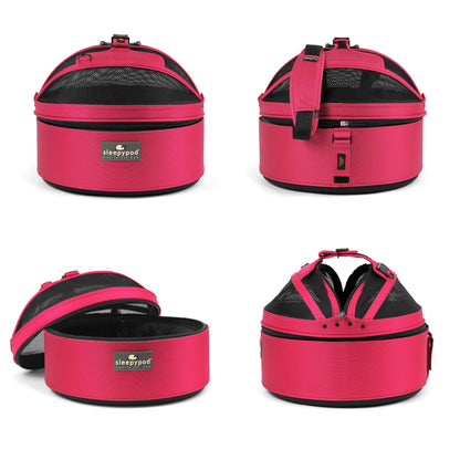 Pet Travel Carrier with Crash-Tested Car Seat Design