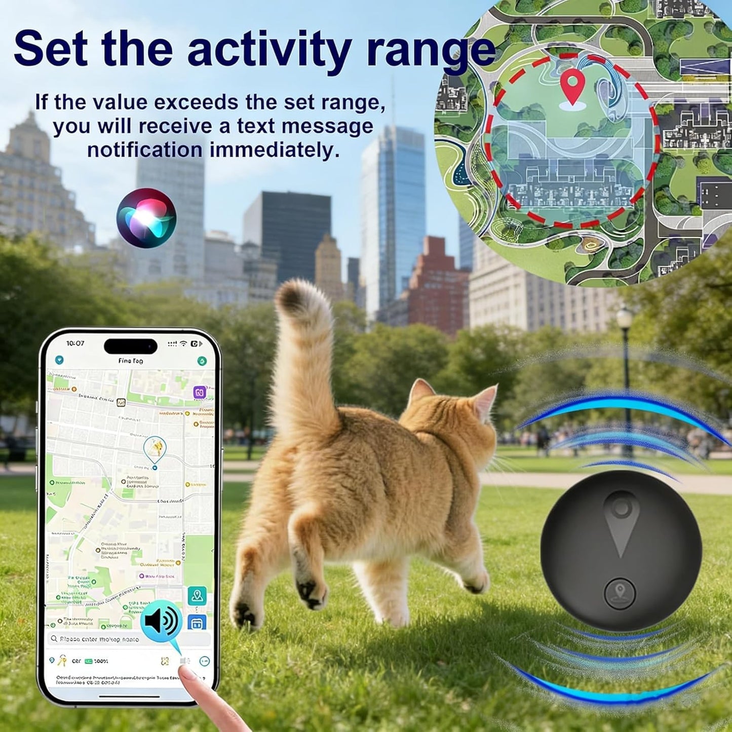 GPS Dog Tracker with Real-Time Location Tracking