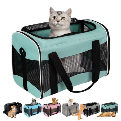 Airline-Approved Pet Carrier with Breathable Design