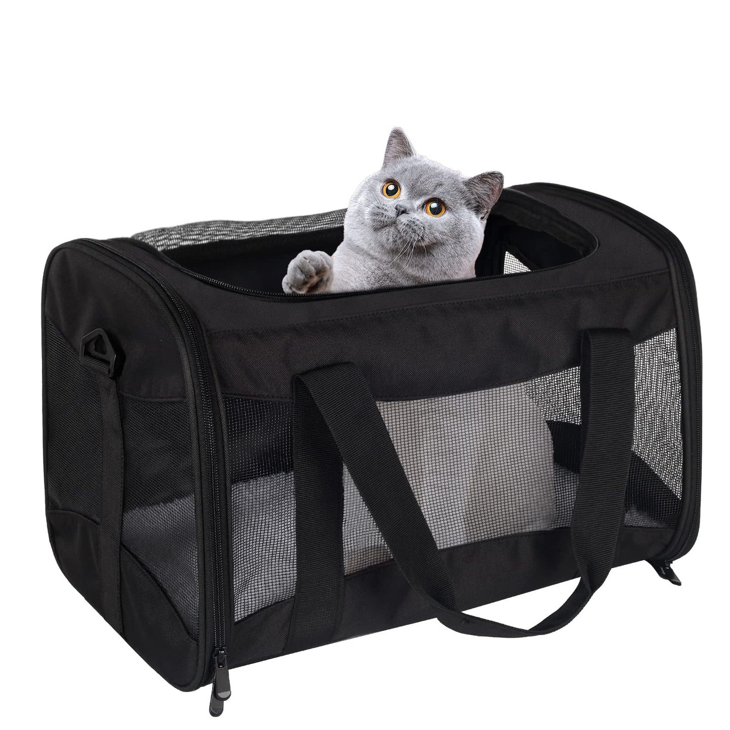 Airline-Approved Pet Carrier with Breathable Design