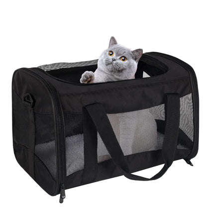 Airline-Approved Pet Carrier with Breathable Design