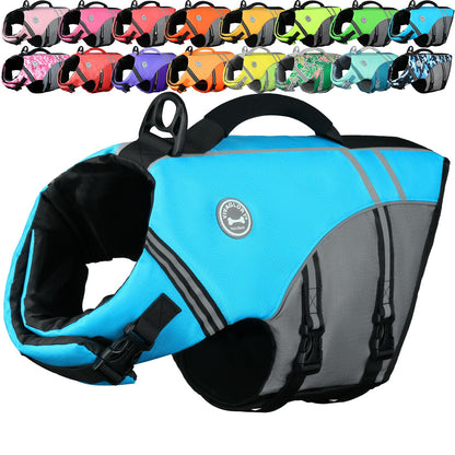 Dog Life Jacket with Sporty Lightweight Design
