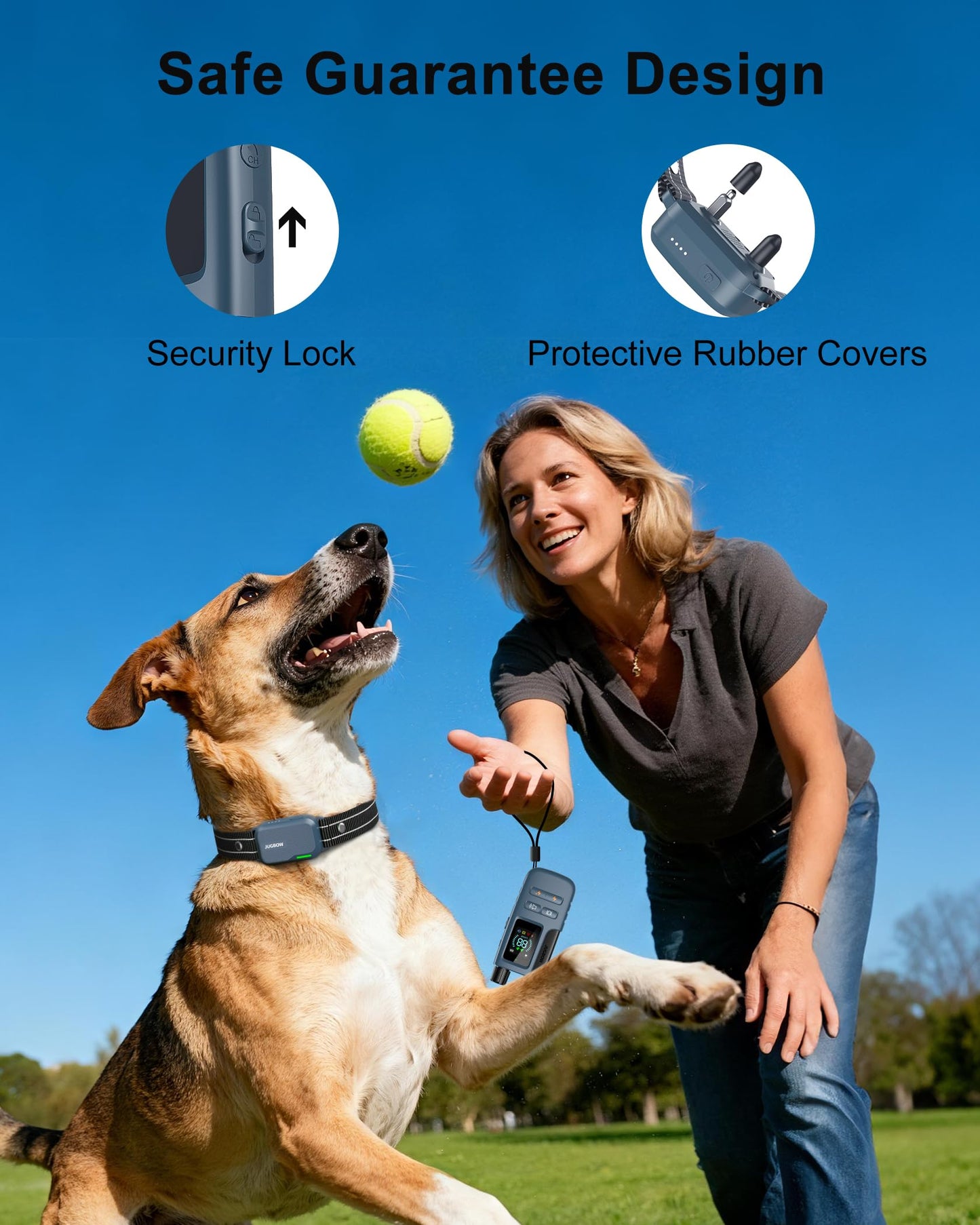 Dog Training Collar with 4500FT Remote Control