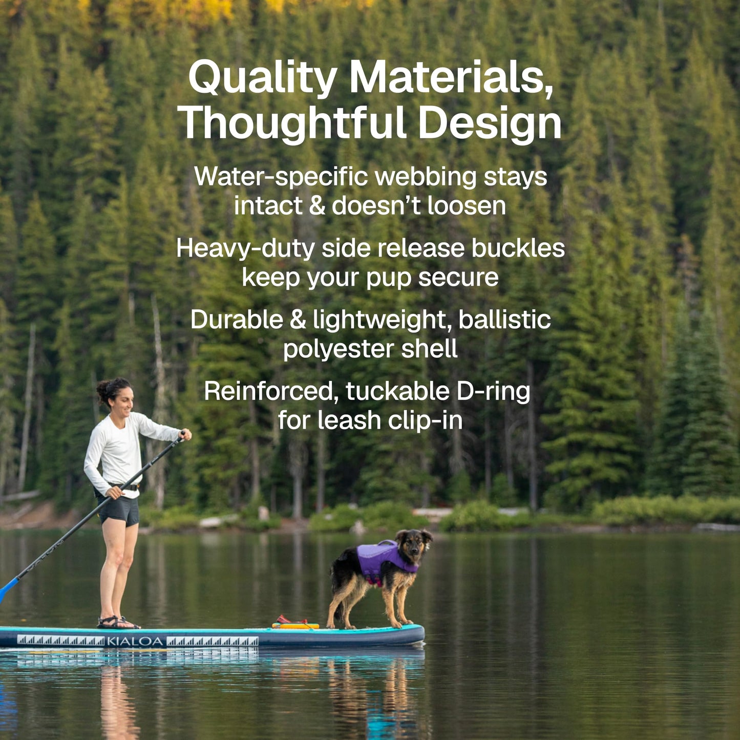 Dog Life Jacket with Supportive Float Coat Design