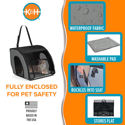 Pet Travel Carrier with Safety-Focused Design