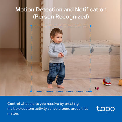 Pan-Tilt Pet Camera with Smart Motion Monitoring