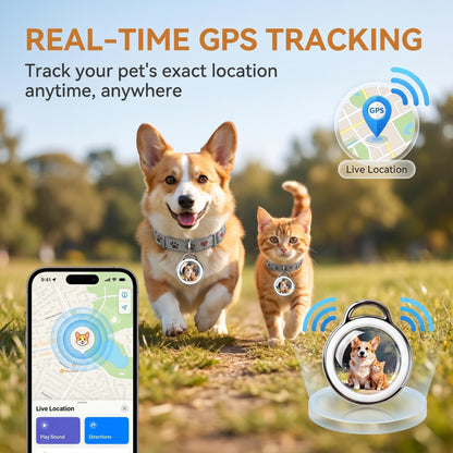 GPS Pet Tracker with Real-Time Location Monitoring