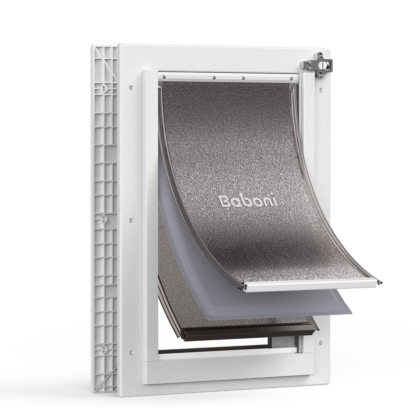 Dog Door with Secure and Durable Access Design
