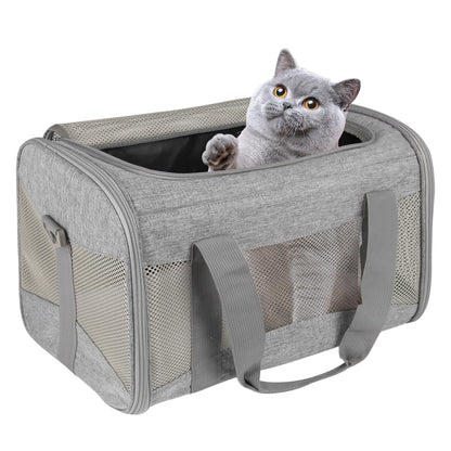 Airline-Approved Pet Carrier with Breathable Design