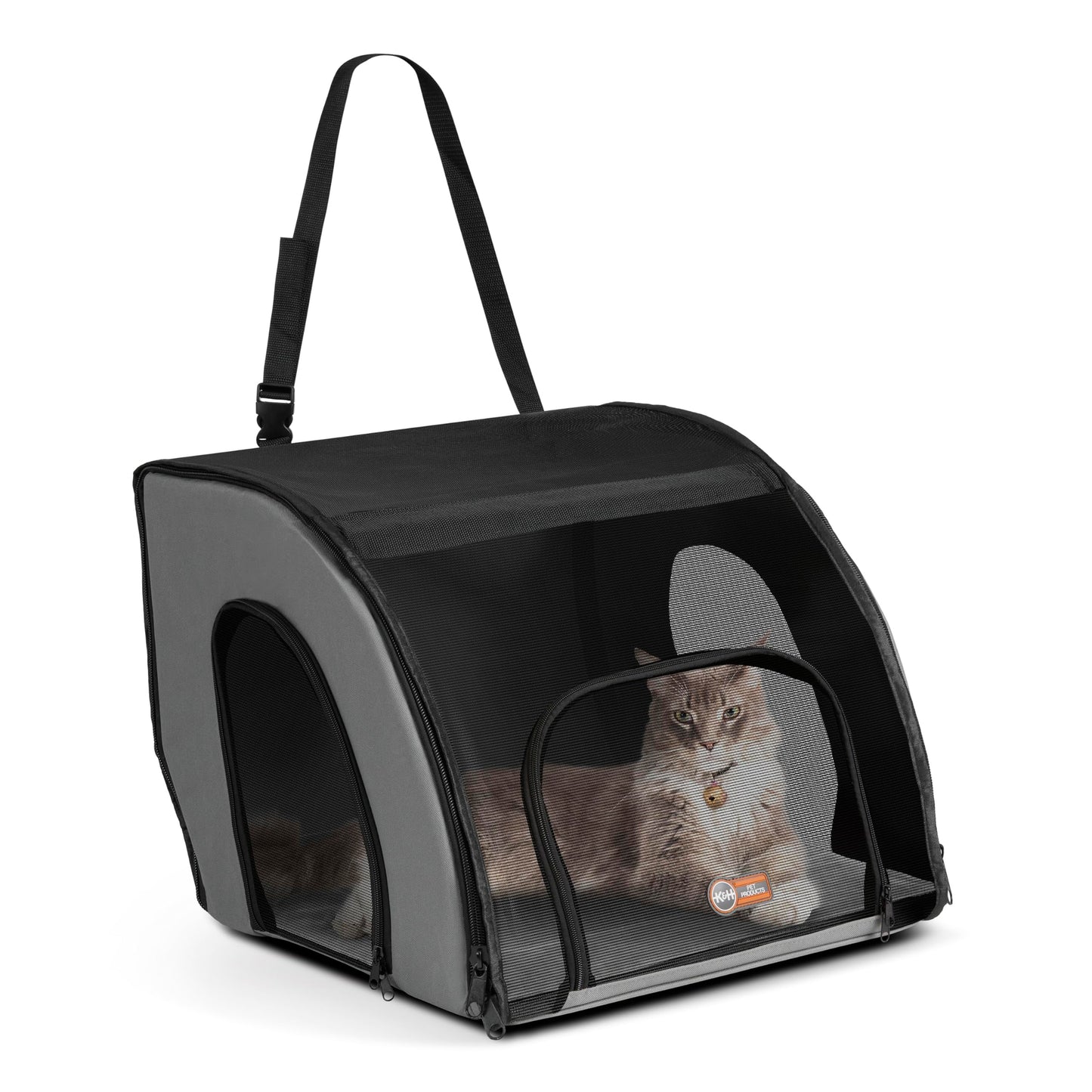 Pet Travel Carrier with Safety-Focused Design