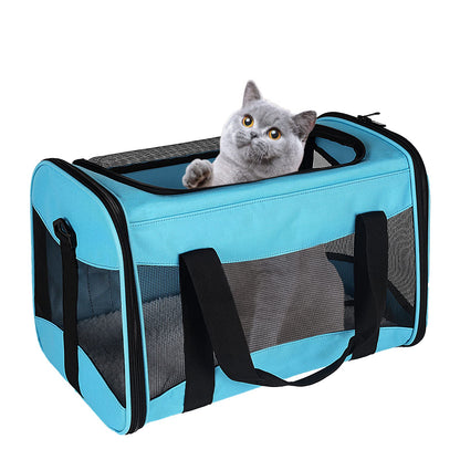 Airline-Approved Pet Carrier with Breathable Design
