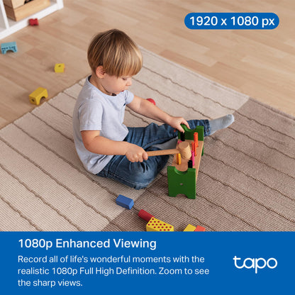 Pan-Tilt Pet Camera with Smart Motion Monitoring