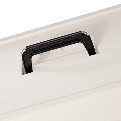 Plastic Pet Carrier with Secure Buckle Design